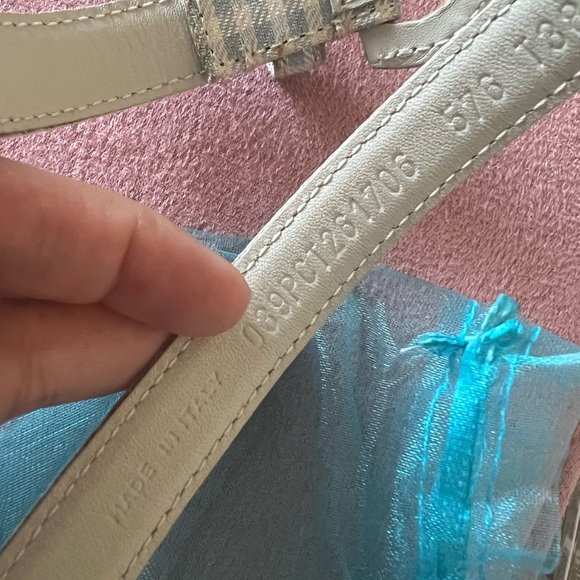 Authentic Dior plaid belt - Picture 3 of 9